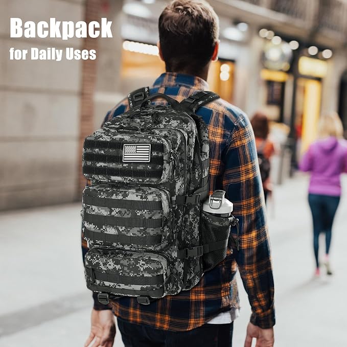 Black Digital Camo