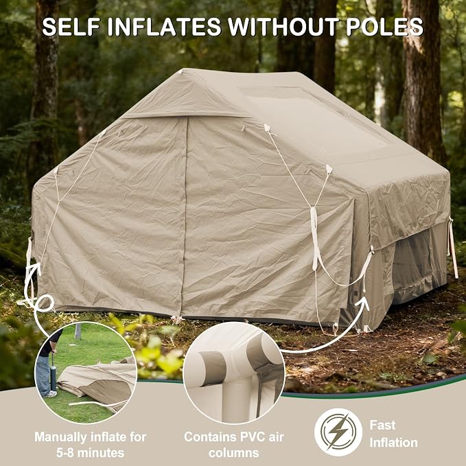 4-6 Person Skylight and Stove Jack/Beige