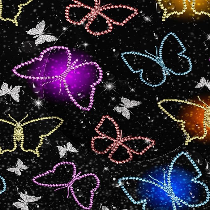 Colorful Neon Butterfly