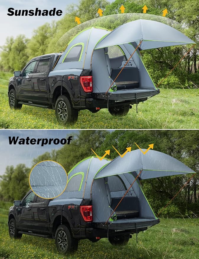 Gray Green with awning