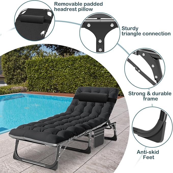 Black Chair/Black Pad