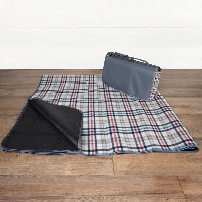 Carnaby Street Collection - Gray With Blue & Red Accents