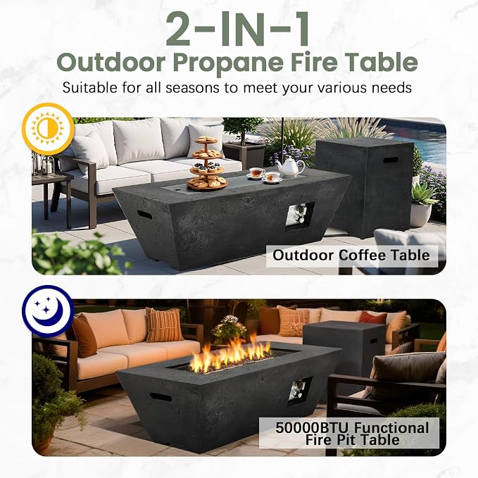 Black with Natural Texture