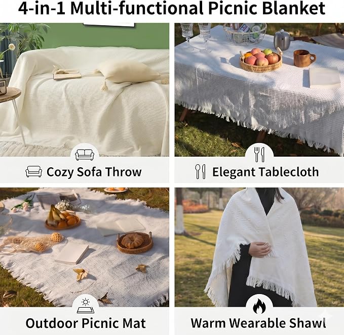 Honeycomb Grid Blanket