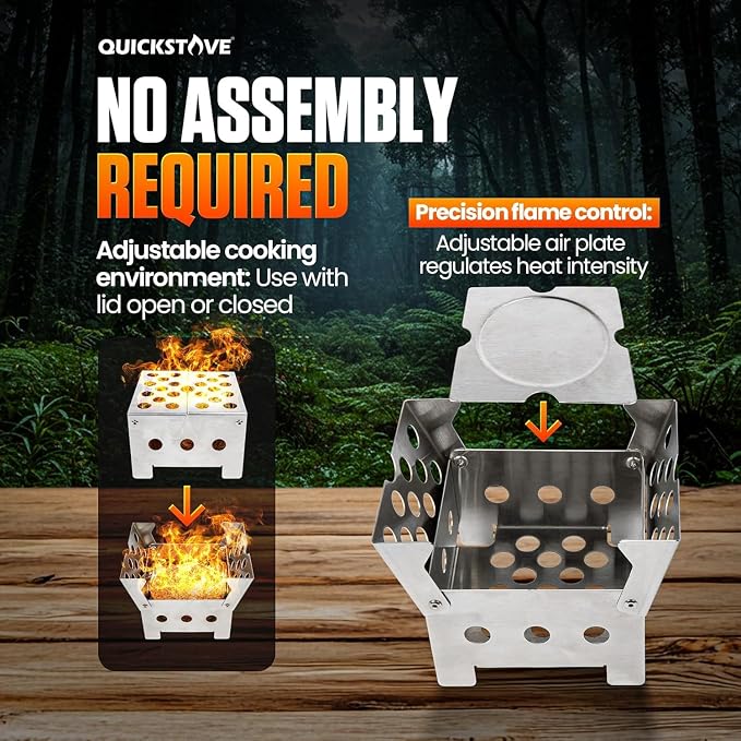 Stove, Camping Pot & 2 FirestartersFBM