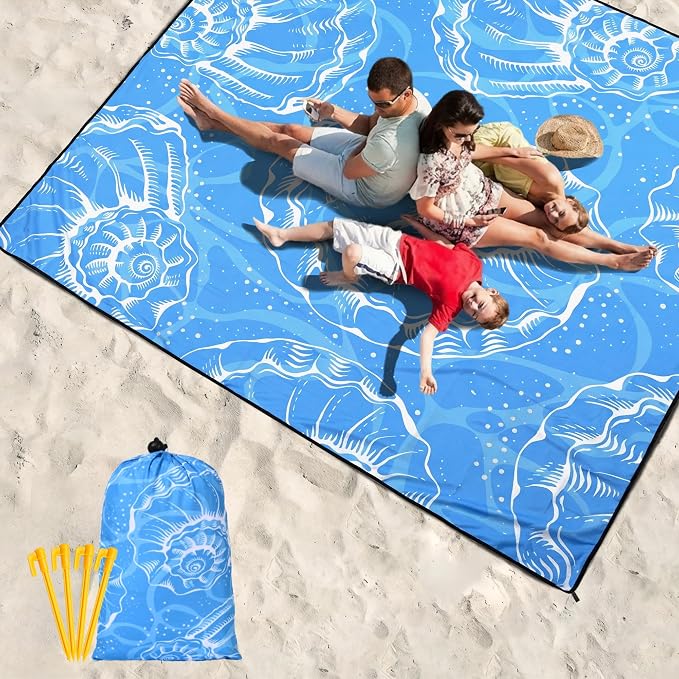 Large Shell - Blue
