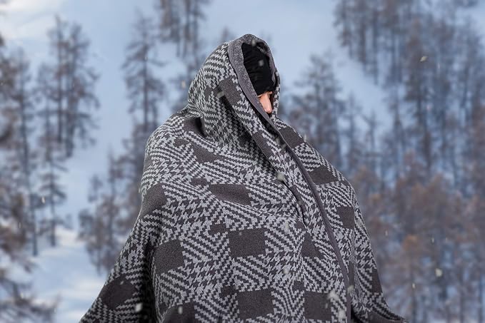 Houndstooth Grey