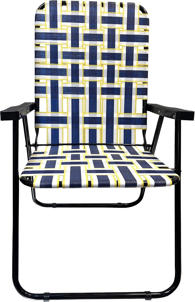 4 Pack Blue/Yellow Stripes