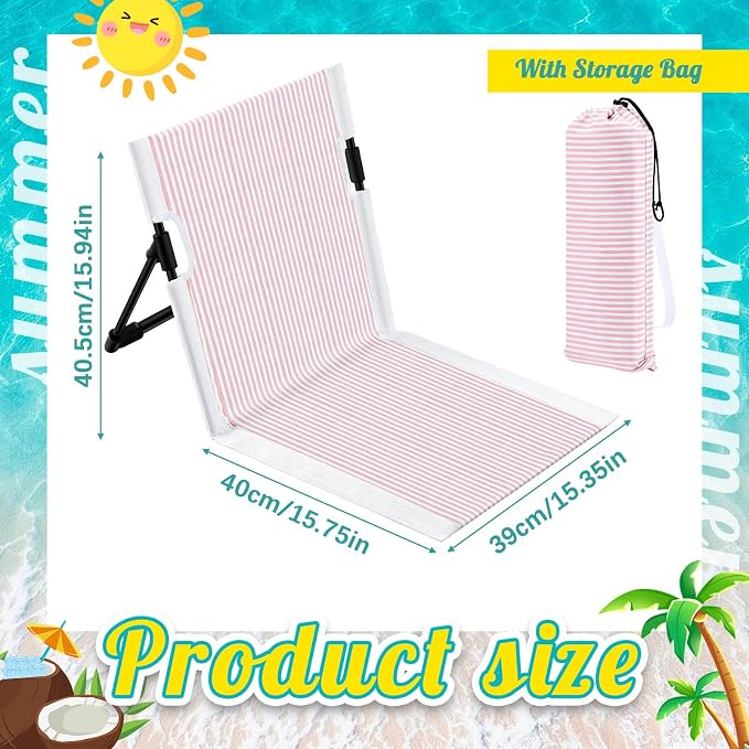 Pink & White Striped