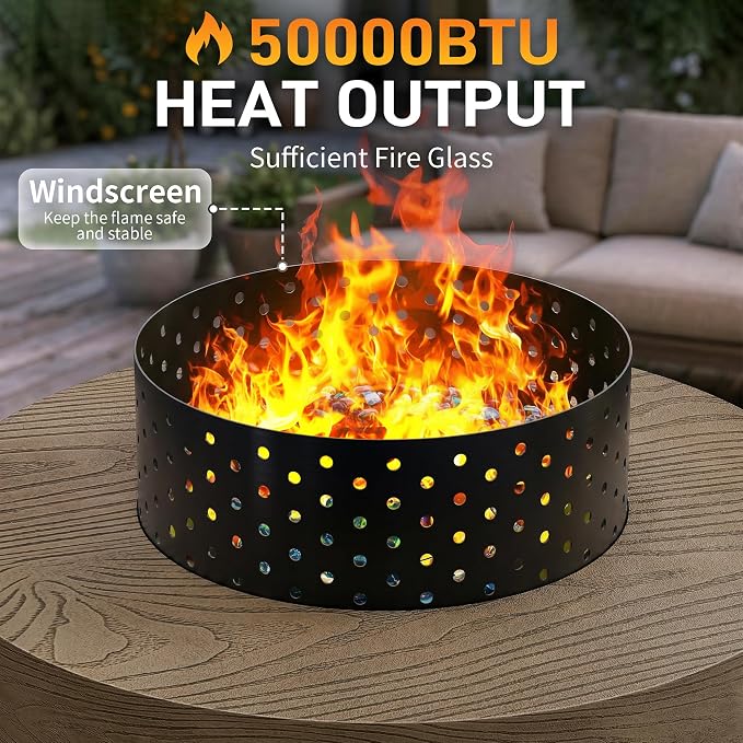 Brown w Warm LED