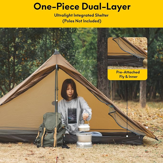 Pro 1-person, khaki