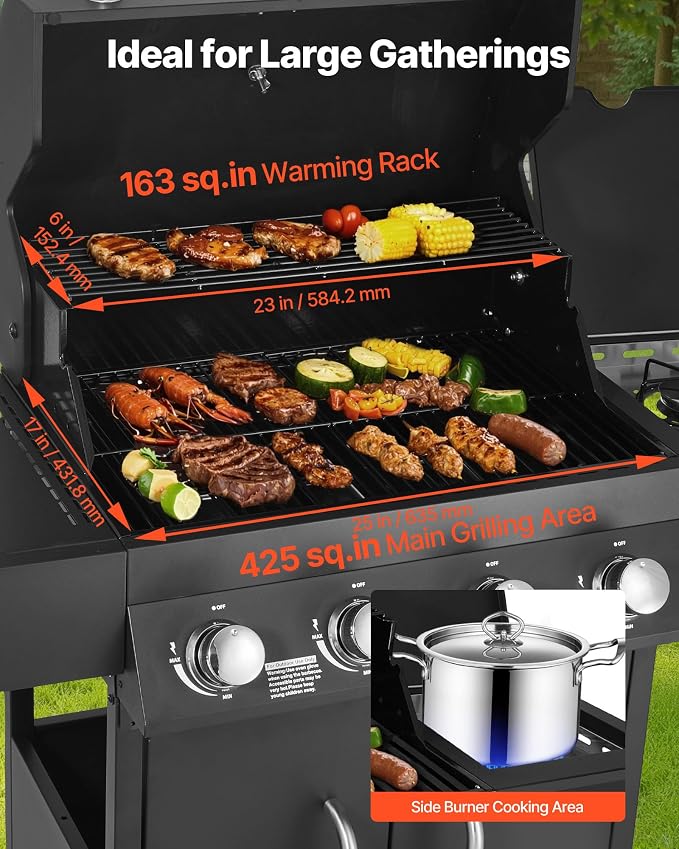 4+1 Burner Carbon Steel