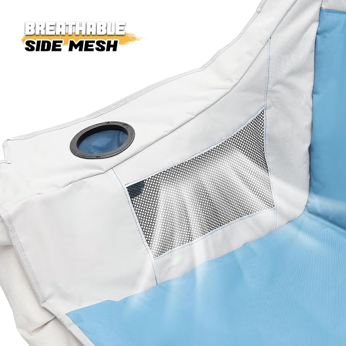 Sky Blue and Light Gray