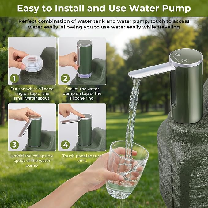 Green with Pump