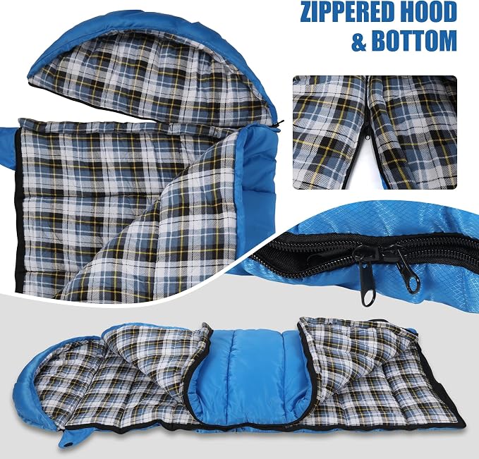 Navy Blue with Detachable Hood
