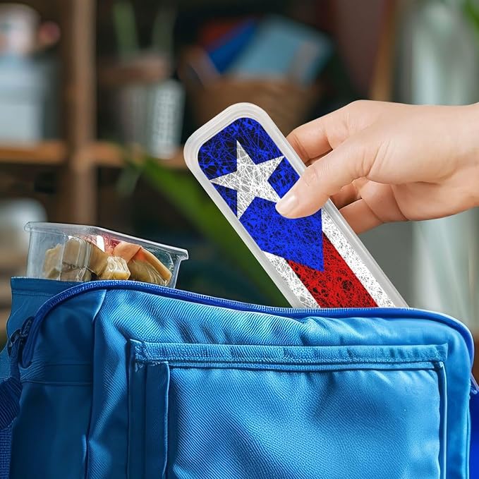 Puerto Rico Flag Art Flag