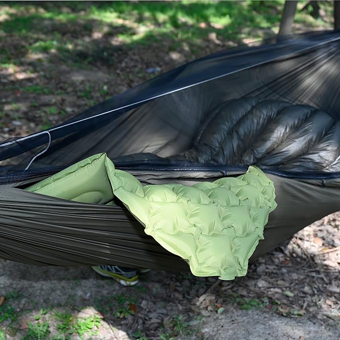 Od Green-double Layer Hammock Bed