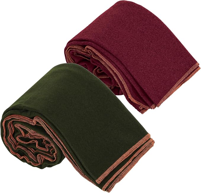 Wine Red, Army Green