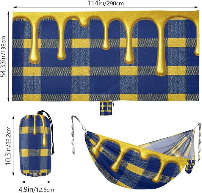 Blue Plaid Yellow