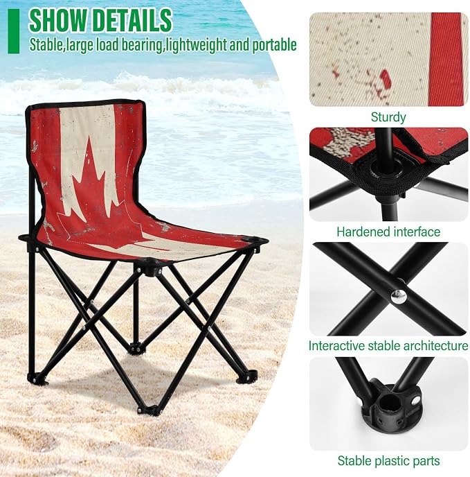 Vintage Canada Flag With Maple Leaf