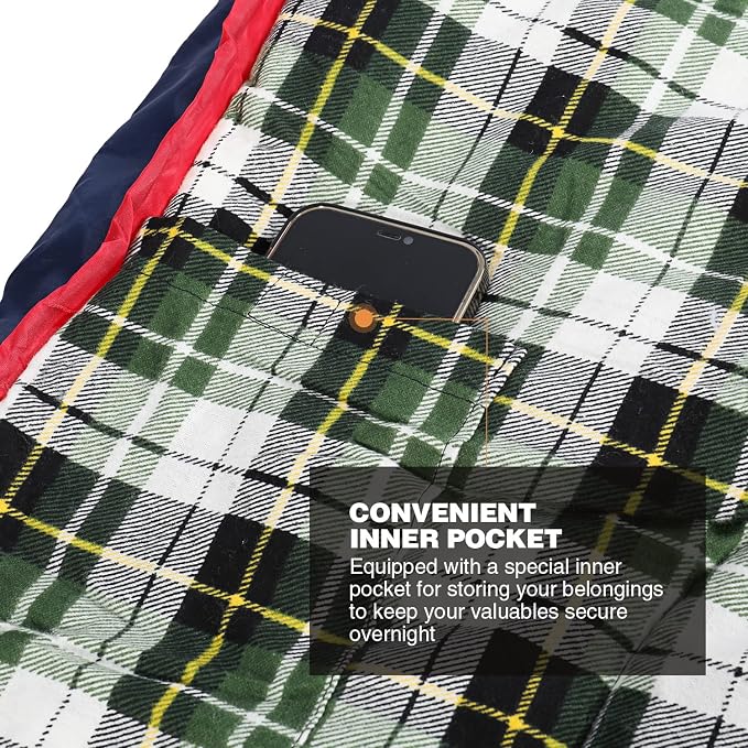 Green Plaid with 2lbs Filling