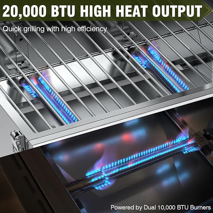 Dual-Fuel 1/20lb - Grill Only