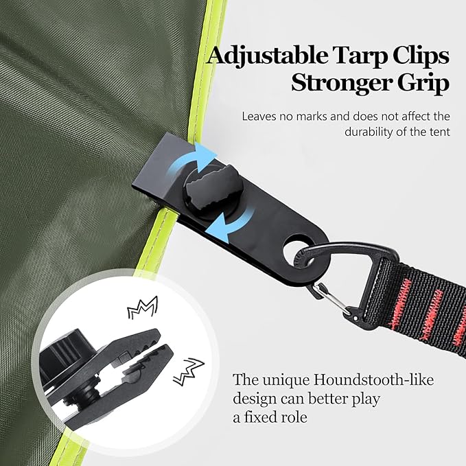 Classic Red Line With Clips Set