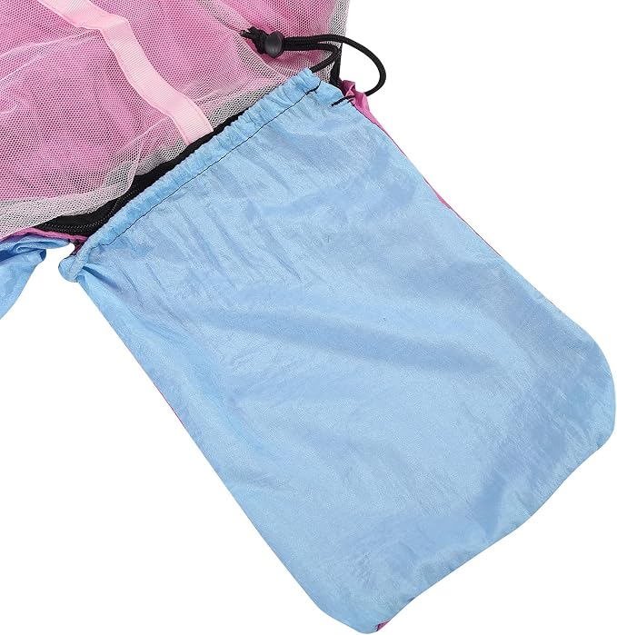 Light Blue and Pink Mesh