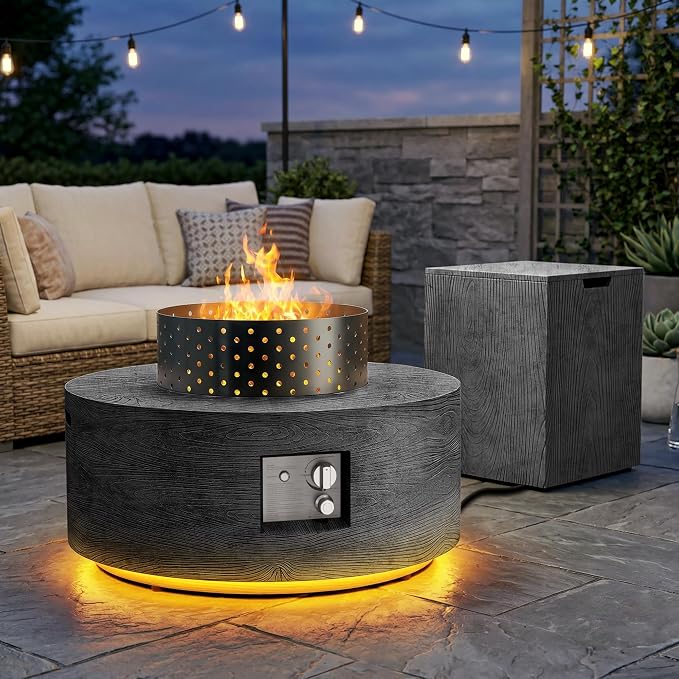 Dark Gray w Warm LED
