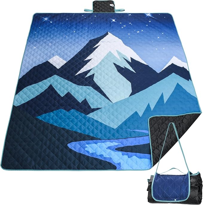 Navy Snow Mountain