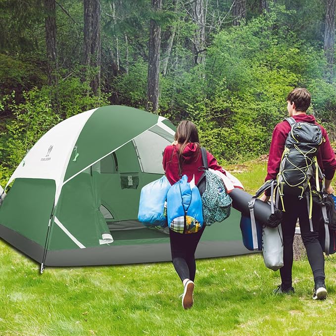 4 personArmy Green/grey