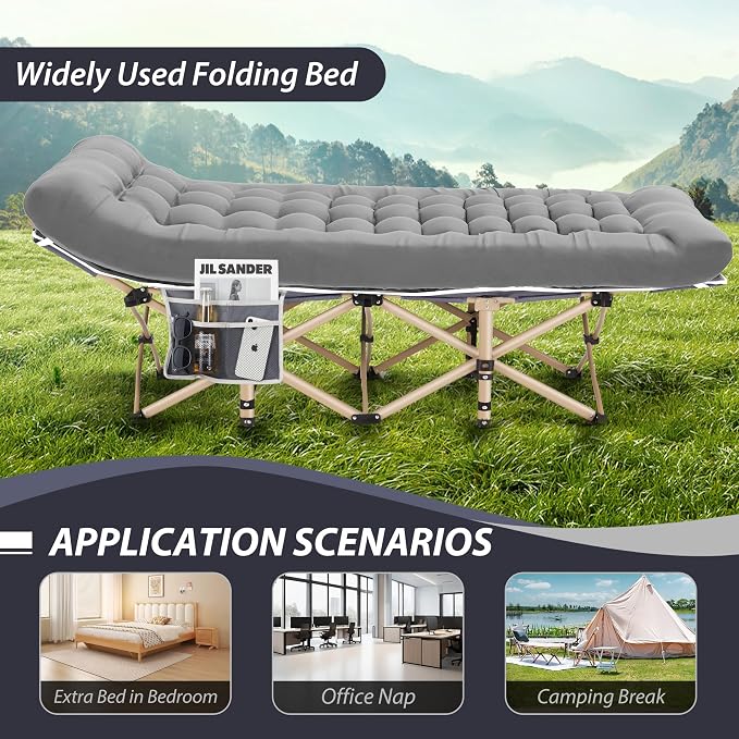 Grey Cot/Grey Pad