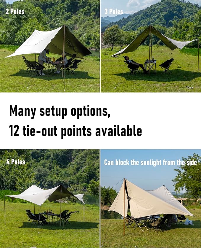 Tarp 18' × 17'9\