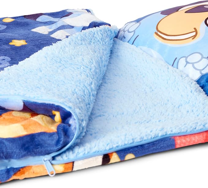 Bluey B for Balloon w/ Pillow