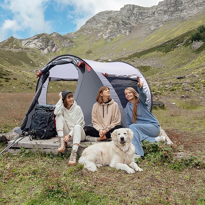 3 Person Gray with Vestibule
