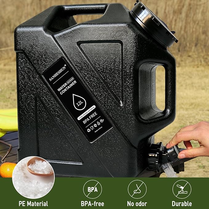 3.2 Gallon - Black