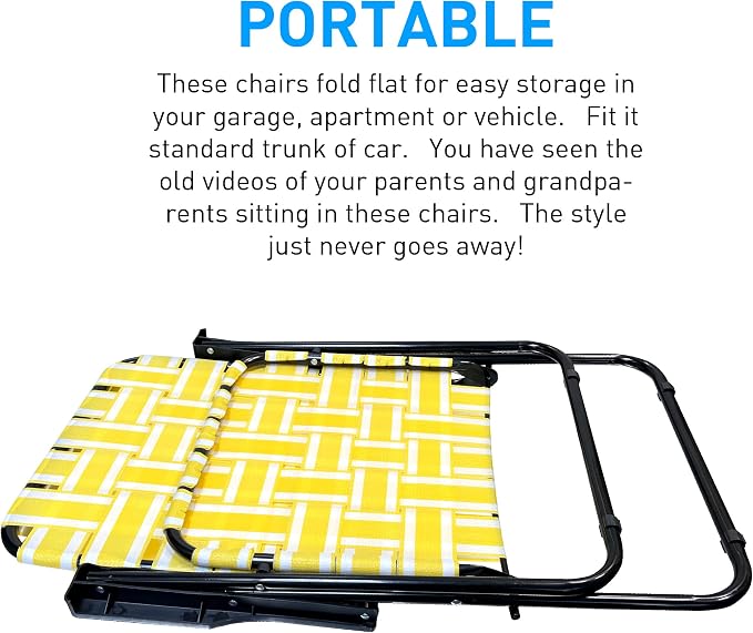 2 Pack Yellow Stripes