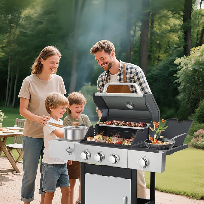 3 Burner, 37230 BTU