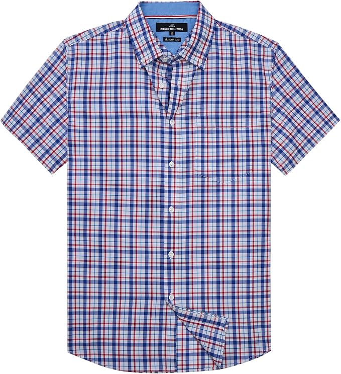 Blue Red Plaid