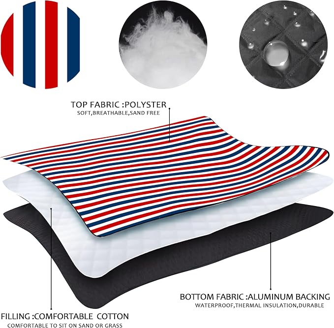 Red White & Blue Stripes