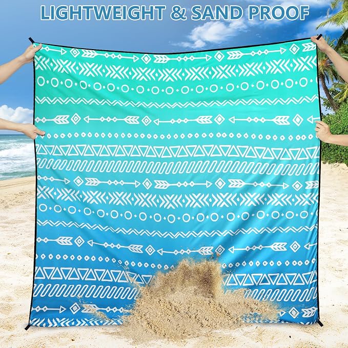 Blue Geometric Tribe