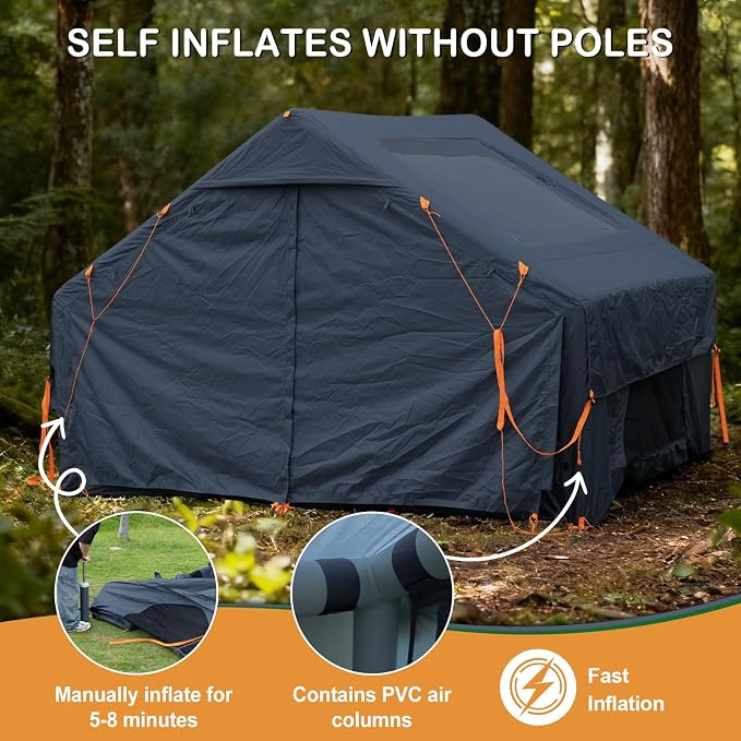 4-6 Person Skylight and Stove Jack/Grey