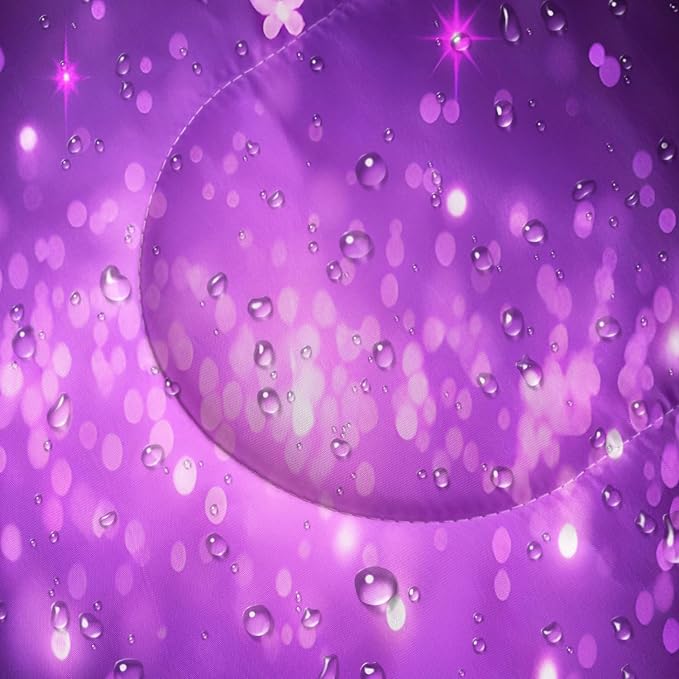 purple love heart