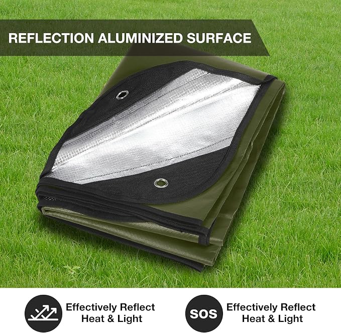 Green 83''x59'',6 Packs