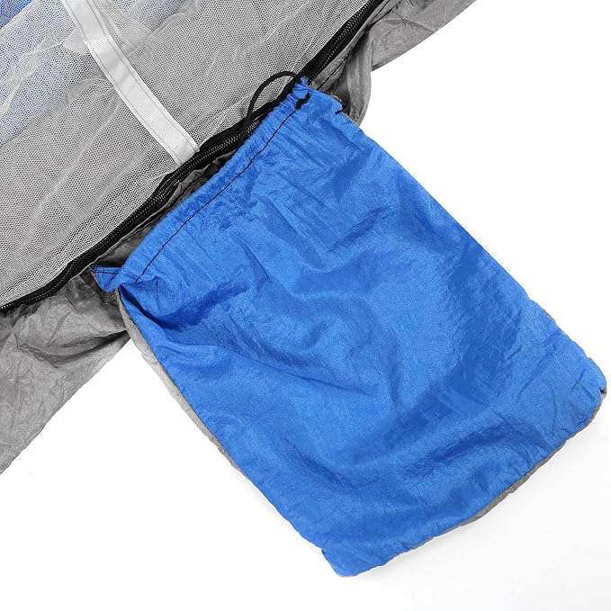 Royal Blue and Gray With Gray Mesh