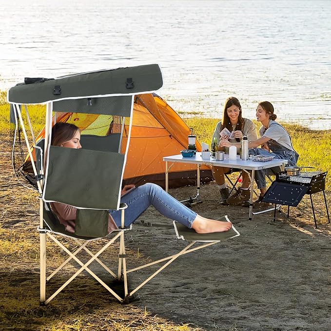 1-p Green With Footrest