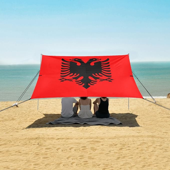 National Flag of Albania