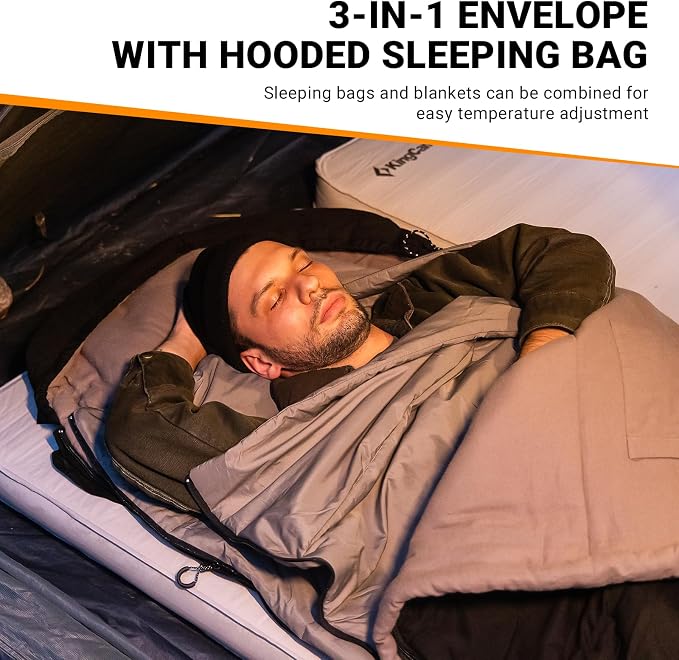 3-IN-1 Sleeping Bag