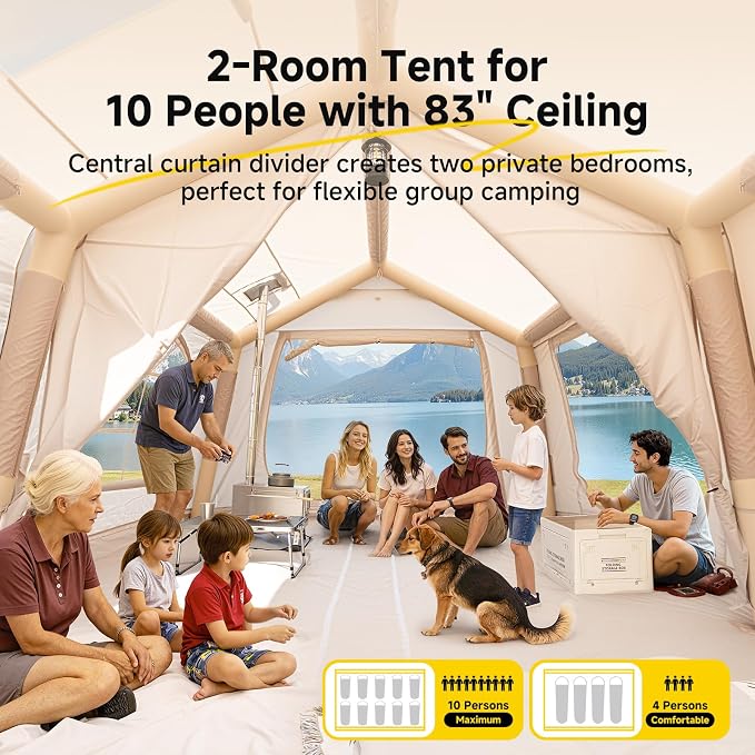 Beige 10 Person