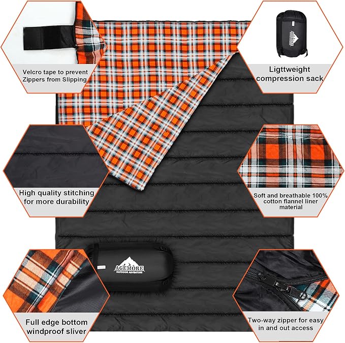 Black/ Orange